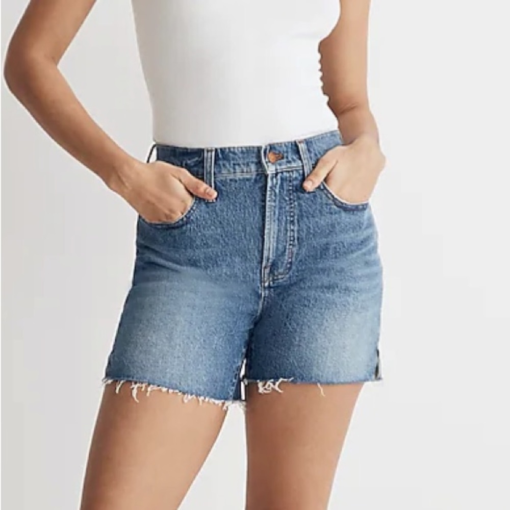 Madewell Mid-Length Denim Shorts